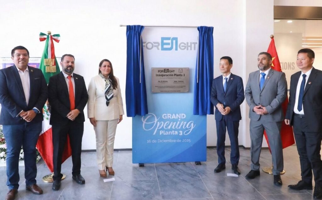 Aguascalientes consolida su peso automotriz con la tercera planta de Foresight