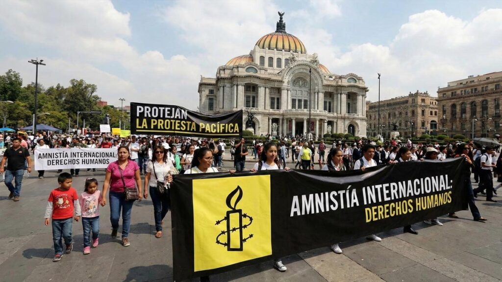 Amnistía Internacional advierte sobre restricciones crecientes a la protesta pacífica en México y América Latina