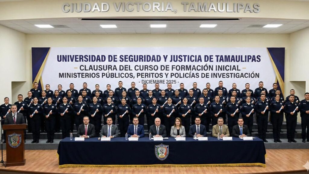 En Tamaulipas, la formación de los nuevos guardianes de la justicia