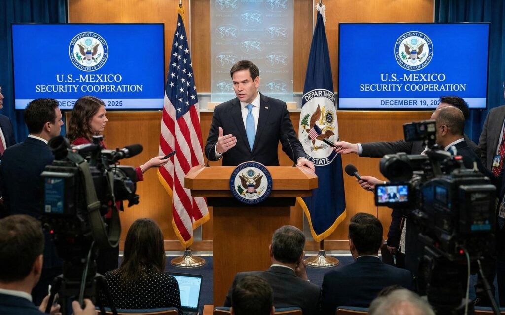 Estados Unidos reconoce avances de México en seguridad y cooperación bilateral