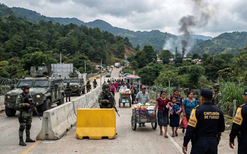Violencia en la frontera México-Guatemala: un nuevo capítulo en la disputa entre cárteles