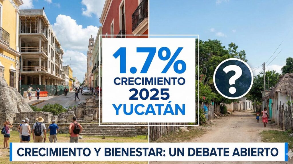 Yucatán crece pero el debate sigue el avance económico alcanza para todos rumbo a 2026