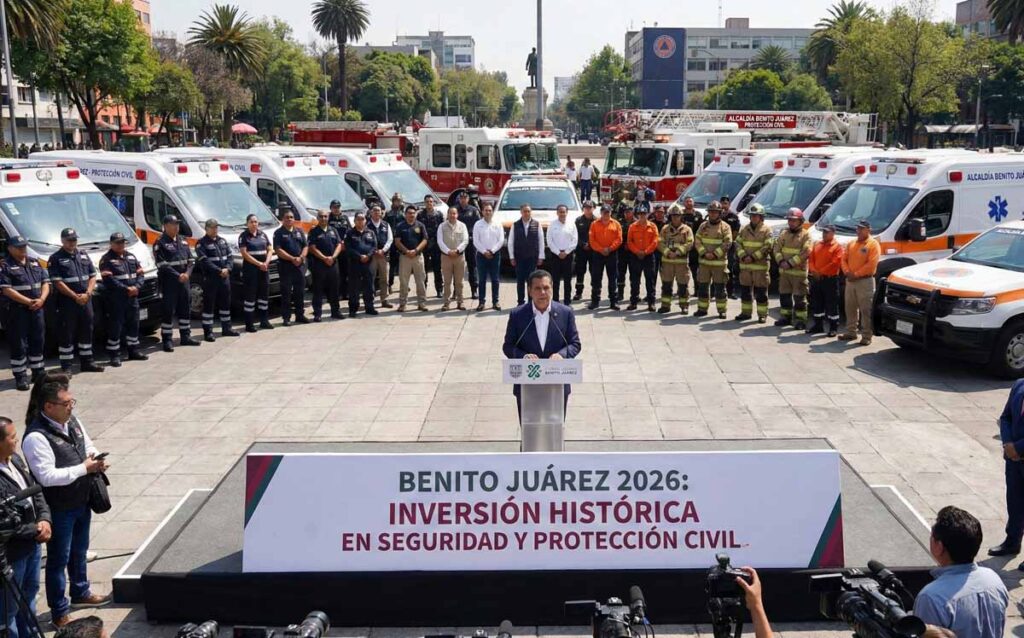 seguridad en Benito Juárez